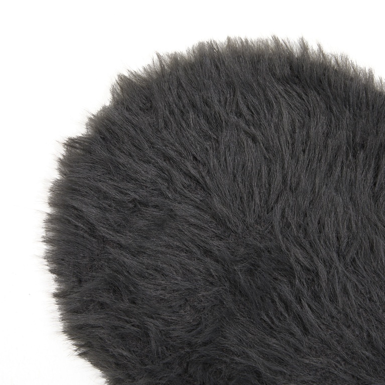 Knit beanie "Faith" Dk Grey melange